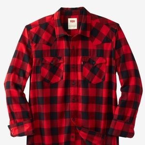 Buffalo plaid button up